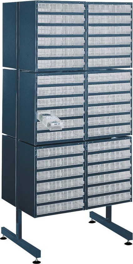 Raaco Vloerstandaard - leeg, Cabinet Rack 250