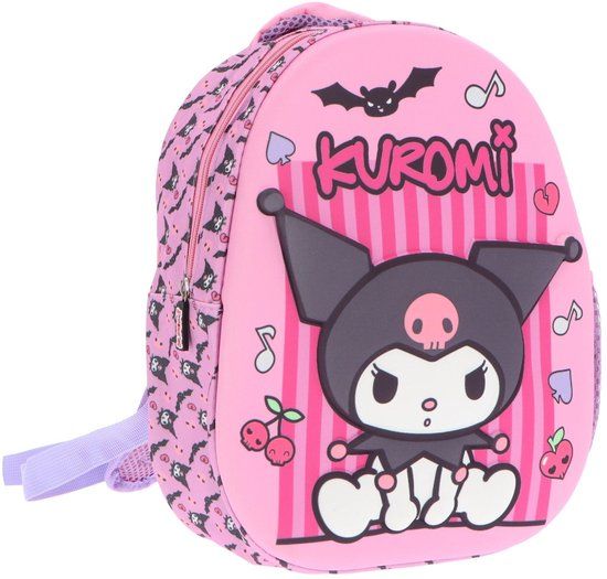Kuromi 3D rugzak - eivormig