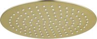 FortiFura Calvi Hoofddouche 25cm rond - Geborsteld messing (goud)