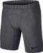 Nike Pro Short Sportbroek Heren - Carbon Heather/Dark Grey/(Black) - Maat S