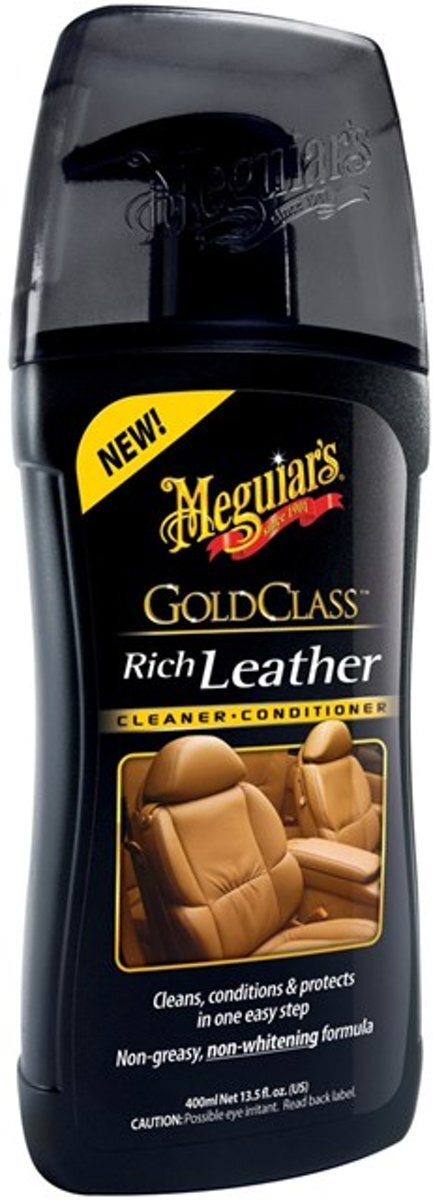 Meguiars Gold Class Rich Leather Cleaner & Conditioner - 400ml