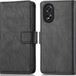 iMoshion Book Case hoesje voor Oppo A38 - Zwart - Met pasjeshouder