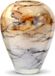 Terroso - Vaas Sand, Glas Marmer, Elegante, Hoogte 27 cm
