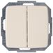 Kopp Rivo wipschakelaar serie inbouw Wit RAL 9010
