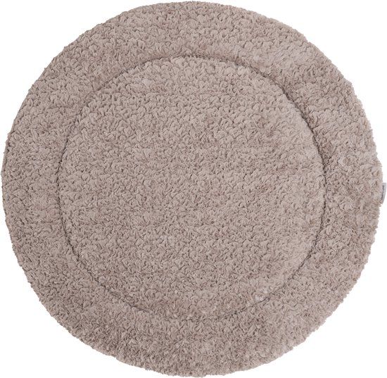 Baby's Only Boxkleed rond Snow - Parklegger - Speelkleed - Taupe - Ø90 cm