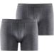 FALKE Daily Comfort Multipack ademend katoen broek van onderlaag heren grijs - maat M