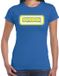 Bellatio Decorations Verkleed T-shirt voor dames - Zweden - blauw - supporter - themafeest XXL