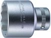 Stahlwille 06010050 60 HPQ douille en acier, chromé, entraînement 1 pouce, taille 50 mm