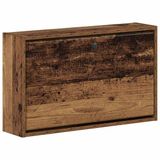 vidaXL Wandgemonteerde Schoenenkast BREDA 71 x 17 x 43 cm Bewerkt hout