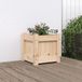 Maison Exclusive - Jardinière 31x31x31 cm, bois massif, pin