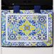PETTI Artigiani Italiani - Ovenafdekking, ovenafdekking voor keuken, moderne digitale print, Vietri blauw, 100% Made in Italy