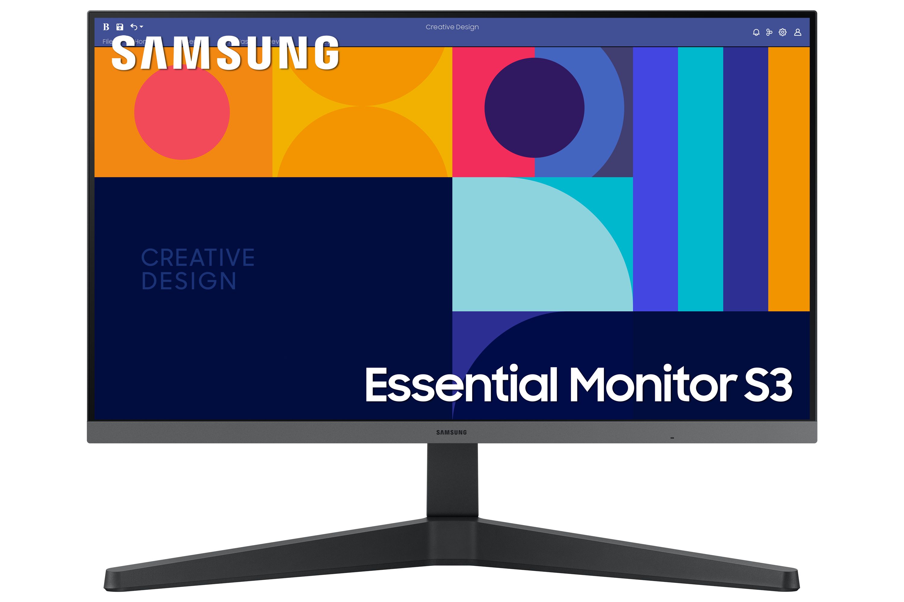 Samsung 24" Full HD IPS Monitor - 100Hz - LS24C332GAUXEN