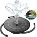 Fontaine solaire - Fontaine à énergie solaire - Fontaine de jardin - Décoration de jardin