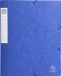Exacompta 10x Cartobox Archiefdoos Rug 40mm - A4 - Blauw