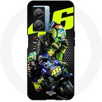 Maniacase Etui Oppo A77 5G 46 Valentino Rossi Logo Motogp monster