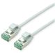 ROLINE U/FTP DataCentre patchkabel Cat.6A (Klasse EA), extra dun, grijs, 0.3 m