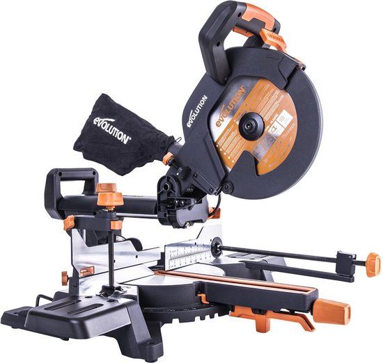 Evolution RAGE3R255 SMS3 Radiaal Afkortzaag 255 mm | 80 x 300 mm - 2000W - 20KG