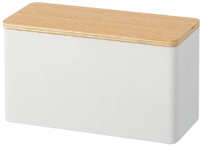 Yamazaki 4808 Opbergbox - Wit, Hout - Rechthoekig