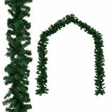 vidaXL Kerstslinger 20 m PVC - groen