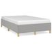 VidaXL Cadre de lit Tissu Gris clair 120x190 cm