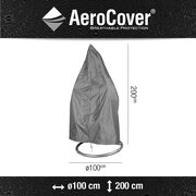 AeroCover hangstoelhoes Ã˜100x200 cm - antraciet