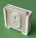 SOIXX Wandhalter für Shelly BLU H&T ZB - Zigbee Temperatur- Feuchtigkeitssensor Weiß Halter