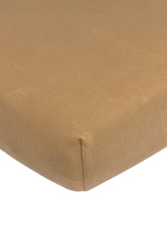Meyco Home Uni hoeslaken tweepersoons - toffee - 180x200cm