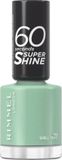 Rimmel London 60 Seconds SuperShine Nagellak 154 Shell Yeah! - 3 x 8 ml - Voordeelverpakking