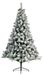 Kaemingk Everlands Kunstkerstboom Imperial pine snowy h240 cm dia 133 cm groen/wit