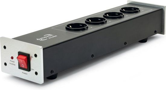 Dynavox X1000B Zilver HiFi Netfilter Stroomfilter