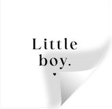 StickerSnake Muursticker Kinderkamer - Little Boy - 100x100cm - Multicolor