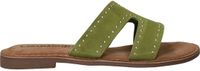 Lazamani Lina Slippers à petits clous - Femme - Vert - Taille:41