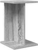 vidaXL Plantenstandaard Grijs Sonoma 25 x 25,5 x 40,5 cm Bewerkt Hout