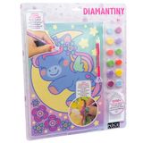 DIAMANTINY Design Art Kawaii Eenhoorn met maan, meerkleurig, 90019