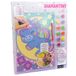 DIAMANTINY Design Art Kawaii Eenhoorn met maan, meerkleurig, 90019