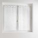 douceur d'intérieur Haltona wit, linnenlook Rechte paar met lussen (2 x 45 x 160 cm)