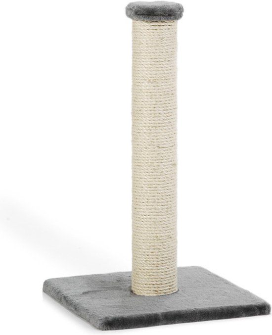 Beeztees Gina Krabpaal - Grijs - 34x34x60 cm