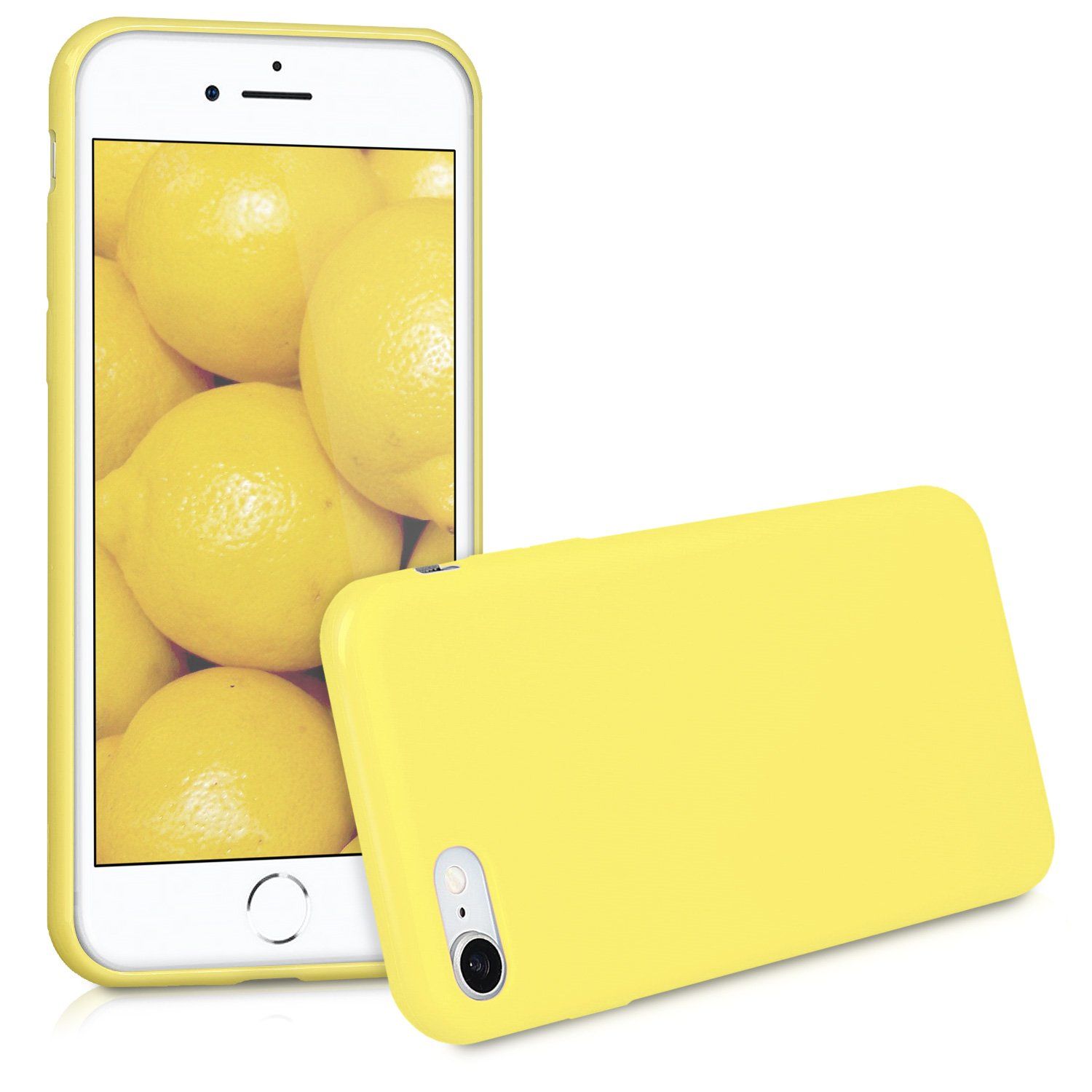 kwmobile iPhone 7/8/SE (2020/2022) Cover - Yellow TPU Case