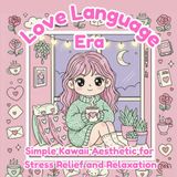 Love Language Era: A Bold and Easy Coloring Book for Adults and Teens