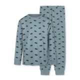 Little Label pyjama met print - blauw