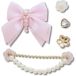 Crocs Unisex Gorgeous Pearls 5 Pack schoen bedels, veelkleurig, één maat