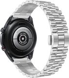 Strap-it Luxe presidential metalen bandje - zilver