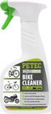 Petec Nettoyant pour vélo, adapté aux vélos électriques, motos et vélos. Contenu : 500 ml. Numéro d'article : 60150