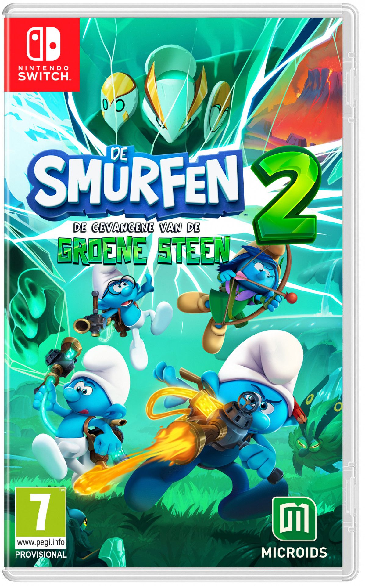Mindscape De Smurfen 2: De Gevangene van de Groene Steen - Nintendo Switch