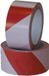 IEZZY Ruban d'avertissement 50mmx66m rouge/blanc | 18 pièces