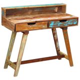 VidaXL Bureau van gerecycled hout