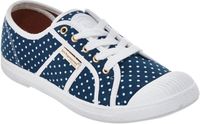 Les tropeziennes par M. Belarbi Clorinda Tennisschoenen Blauw Leer Veters Gestipt Dames Maat 36