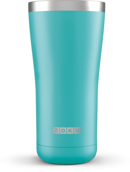 Zoku Hydration Drinkbeker - 3 in 1 - RVS - 591 ml - Teal