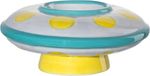 Welall Drôle de coquetier en céramique pour enfants - Design OVNI - Coloré