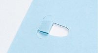 Wedo Nietmachine zonder nietjes Groen Gerecycled Plastic 2-gaats 11 cm